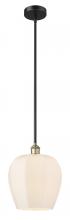 Innovations Lighting 616-1S-BAB-G461-12 - Norfolk - 1 Light - 12 inch - Black Antique Brass - Stem hung - Mini Pendant