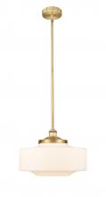 Innovations Lighting 616-1S-BB-G691-16 - Bridgeton - 1 Light - 16 inch - Brushed Brass - Stem Hung - Mini Pendant