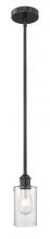 Innovations Lighting 616-1S-BK-G804 - Clymer - 1 Light - 4 inch - Matte Black - Stem hung - Mini Pendant