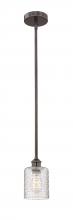 Innovations Lighting 616-1S-OB-G112C-5CL - Cobbleskill - 1 Light - 5 inch - Oil Rubbed Bronze - Stem hung - Mini Pendant