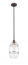 Innovations Lighting 616-1S-OB-G557-8CL - Vaz - 1 Light - 8 inch - Oil Rubbed Bronze - Stem hung - Mini Pendant