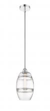 Innovations Lighting 616-1S-PC-G557-8CL - Vaz - 1 Light - 8 inch - Polished Chrome - Stem hung - Mini Pendant