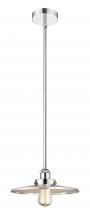 Innovations Lighting 616-1S-PC-MFR-PC-12 - Appalachian - 1 Light - 12 inch - Polished Chrome - Stem hung - Mini Pendant