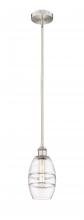 Innovations Lighting 616-1S-SN-G557-6CL - Vaz - 1 Light - 6 inch - Brushed Satin Nickel - Stem hung - Mini Pendant