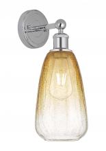 Innovations Lighting 616-1W-PC-G480-6AM - Brookhaven Almond - 1 Light - 6 inch - Polished Chrome - Sconce