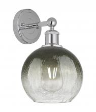 Innovations Lighting 616-1W-PC-G483-8SL - Brookhaven Globe - 1 Light - 8 inch - Polished Chrome - Sconce