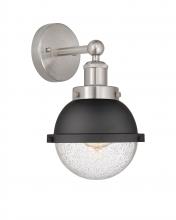 Innovations Lighting 616-1W-SN-HFS-64-BK - Edison - 1 Light - 7 inch - Satin Nickel - Sconce