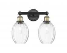 Innovations Lighting 616-2W-BAB-G459-6CL - Preston Bulb - 2 Light - 15 inch - Black Antique Brass - Bath Vanity Light