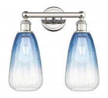 Innovations Lighting 616-2W-PN-G480-6SB - Brookhaven Almond - 2 Light - 15 inch - Polished Nickel - Bath Vanity Light