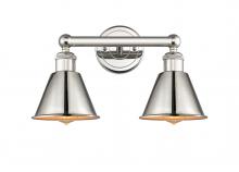Innovations Lighting 616-2W-PN-M8-PN - Smithfield - 2 Light - 16 inch - Polished Nickel - Bath Vanity Light