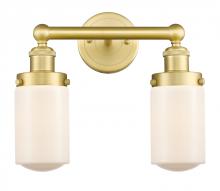 Innovations Lighting 616-2W-SG-G311 - Dover - 2 Light - 14 inch - Satin Gold - Bath Vanity Light