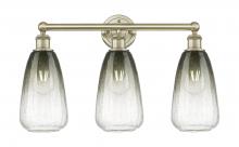 Innovations Lighting 616-3W-AB-G480-6SL - Brookhaven Almond - 3 Light - 24 inch - Antique Brass - Bath Vanity Light