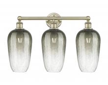 Innovations Lighting 616-3W-AB-G484-7SL - Brookhaven Flute - 3 Light - 25 inch - Antique Brass - Bath Vanity Light
