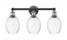 Innovations Lighting 616-3W-BAB-G459-6CL - Preston Bulb - 3 Light - 24 inch - Black Antique Brass - Bath Vanity Light