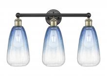 Innovations Lighting 616-3W-BAB-G480-6SB - Brookhaven Almond - 3 Light - 24 inch - Black Antique Brass - Bath Vanity Light