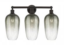Innovations Lighting 616-3W-OB-G484-7SL - Brookhaven Flute - 3 Light - 25 inch - Oil Rubbed Bronze - Bath Vanity Light