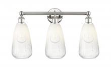 Innovations Lighting 616-3W-PN-G480-6OP - Brookhaven Almond - 3 Light - 24 inch - Polished Nickel - Bath Vanity Light