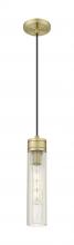 Innovations Lighting 617-1P-AB-G617-11SCL - Boreas - 1 Light - 3 inch - Antique Brass - Cord Hung - Mini Pendant