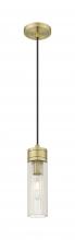 Innovations Lighting 617-1P-AB-G617-8SCL - Boreas - 1 Light - 3 inch - Antique Brass - Cord Hung - Mini Pendant