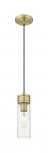Innovations Lighting 617-1P-AB-G617-8SDY - Boreas - 1 Light - 3 inch - Antique Brass - Cord Hung - Mini Pendant