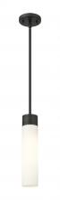 Innovations Lighting 617-1S-BK-G617-11SWH - Boreas - 1 Light - 3 inch - Matte Black - Stem Hung - Mini Pendant