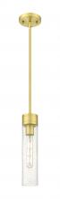 Innovations Lighting 617-1S-SG-G617-11SDY - Boreas - 1 Light - 3 inch - Satin Gold - Stem Hung - Mini Pendant