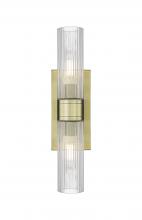 Innovations Lighting 617-2W-AB-G617-8SCL - Boreas - 2 Light - 18 inch - Antique Brass - Bath Vanity Light