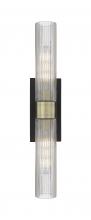 Innovations Lighting 617-2W-BAB-G617-11SCL - Boreas - 2 Light - 24 inch - Black Antique Brass - Bath Vanity Light
