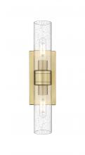 Innovations Lighting 617-2W-BB-G617-8SDY - Boreas - 2 Light - 18 inch - Brushed Brass - Bath Vanity Light