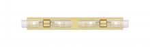 Innovations Lighting 617S-4W-SG-G617-8SCL - Boreas - 4 Light - 39 inch - Satin Gold - Bath Vanity Light