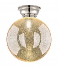 Innovations Lighting 623-1F-PN-G208-12 - Beacon - 1 Light - 12 inch - Polished Nickel - Flush Mount