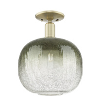 Innovations Lighting 716-1C-AB-G481-10SL - Brookhaven Sphere - 1 Light - 6 inch - Antique Brass - Semi-Flush Mount