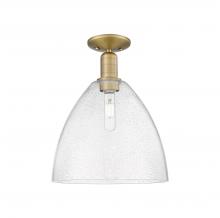 Innovations Lighting 716-1C-BB-GBD-124 - Bristol - 1 Light - 12 inch - Brushed Brass - Semi-Flush Mount