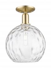 Innovations Lighting 716-1C-CB-G1215-10 - Athens Water Glass - 1 Light - 10 inch - Champagne Bronze - Semi-Flush Mount