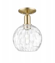 Innovations Lighting 716-1C-CB-G1215-8 - Athens Water Glass - 1 Light - 8 inch - Champagne Bronze - Semi-Flush Mount