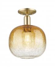 Innovations Lighting 716-1C-CB-G481-10AM - Brookhaven Sphere - 1 Light - 6 inch - Champagne Bronze - Semi-Flush Mount