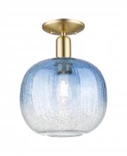 Innovations Lighting 716-1C-CB-G481-10SB - Brookhaven Sphere - 1 Light - 6 inch - Champagne Bronze - Semi-Flush Mount