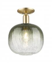 Innovations Lighting 716-1C-CB-G481-10SL - Brookhaven Sphere - 1 Light - 6 inch - Champagne Bronze - Semi-Flush Mount