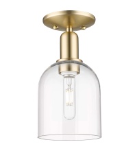 Innovations Lighting 716-1C-CB-G558-6CL - Bella - 1 Light - 6 inch - Champagne Bronze - Semi-Flush Mount