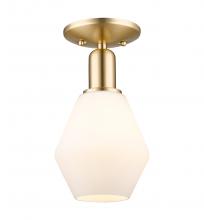 Innovations Lighting 716-1C-CB-G651-6 - Cindyrella - 1 Light - 6 inch - Champagne Bronze - Semi-Flush Mount