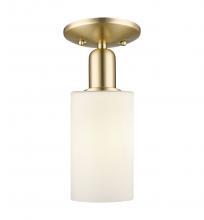 Innovations Lighting 716-1C-CB-G801 - Clymer - 1 Light - 4 inch - Champagne Bronze - Semi-Flush Mount