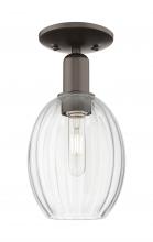 Innovations Lighting 716-1C-OB-G459-6CL - Preston Bulb - 1 Light - 6 inch - Oil Rubbed Bronze - Semi-Flush Mount