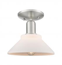 Innovations Lighting 716-1C-SN-G131 - Orwell - 1 Light - 8 inch - Brushed Satin Nickel - Semi-Flush Mount