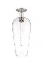 Innovations Lighting 716-1C-SN-G456-8CL - Chelsea - 1 Light - 6 inch - Brushed Satin Nickel - Semi-Flush Mount