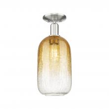 Innovations Lighting 716-1C-SN-G482-7AM - Brookhaven Cloche - 1 Light - 6 inch - Brushed Satin Nickel - Semi-Flush Mount