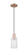 Innovations Lighting 716-1P-AC-G804 - Clymer - 1 Light - 4 inch - Antique Copper - Cord hung - Mini Pendant