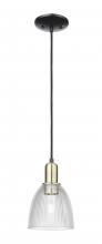 Innovations Lighting 716-1P-BAB-G382 - Castile - 1 Light - 6 inch - Black Antique Brass - Cord hung - Mini Pendant