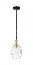 Innovations Lighting 716-1P-BAB-G459-6CL - Preston Bulb - 1 Light - 6 inch - Black Antique Brass - Cord hung - Mini Pendant