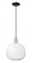 Innovations Lighting 716-1P-BAB-G481-10OP - Brookhaven Sphere - 1 Light - 6 inch - Black Antique Brass - Cord hung - Mini Pendant