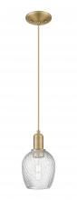 Innovations Lighting 716-1P-BB-G292 - Salina - 1 Light - 6 inch - Brushed Brass - Cord hung - Mini Pendant